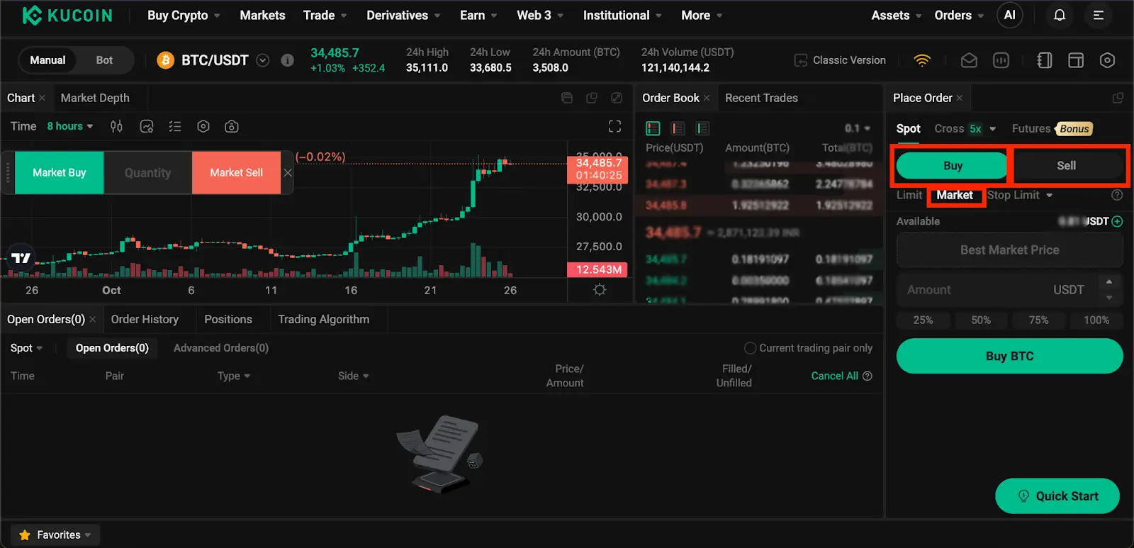 Kucoin Trading Platform